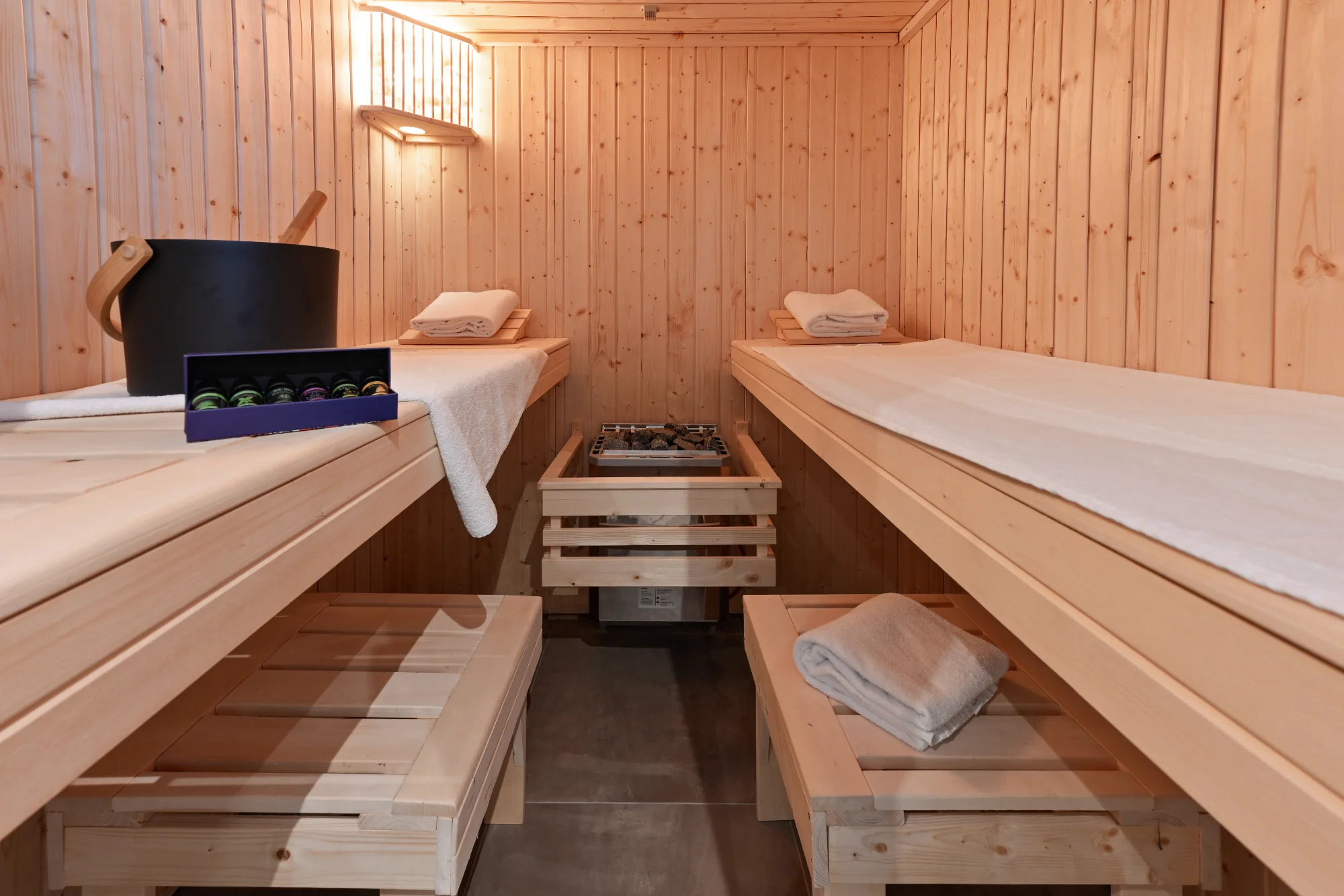 Badezimmer, Sauna